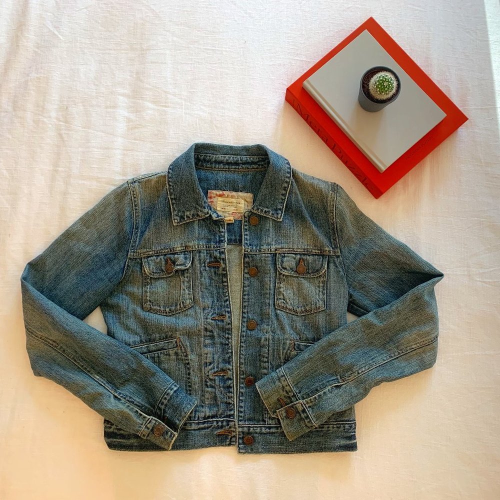 Abercrombie Jean Jacket M